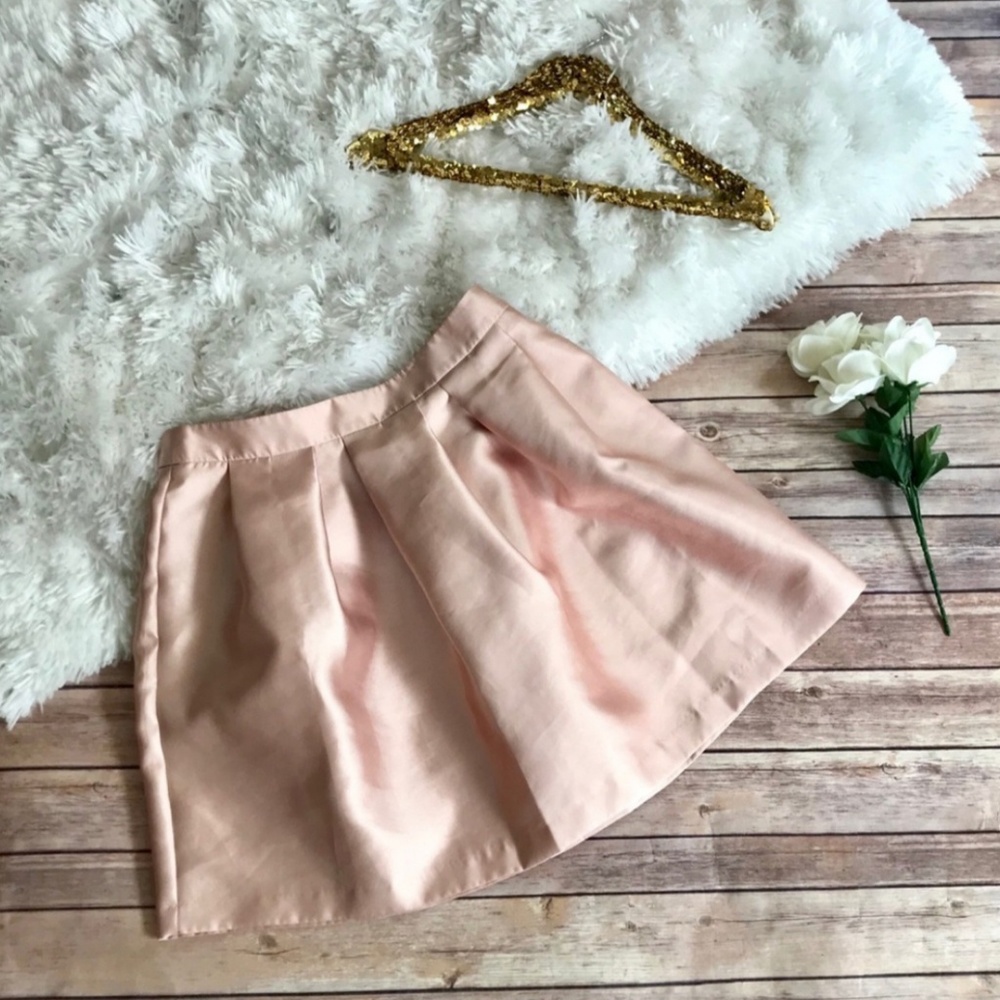 Silky Pink Skirt